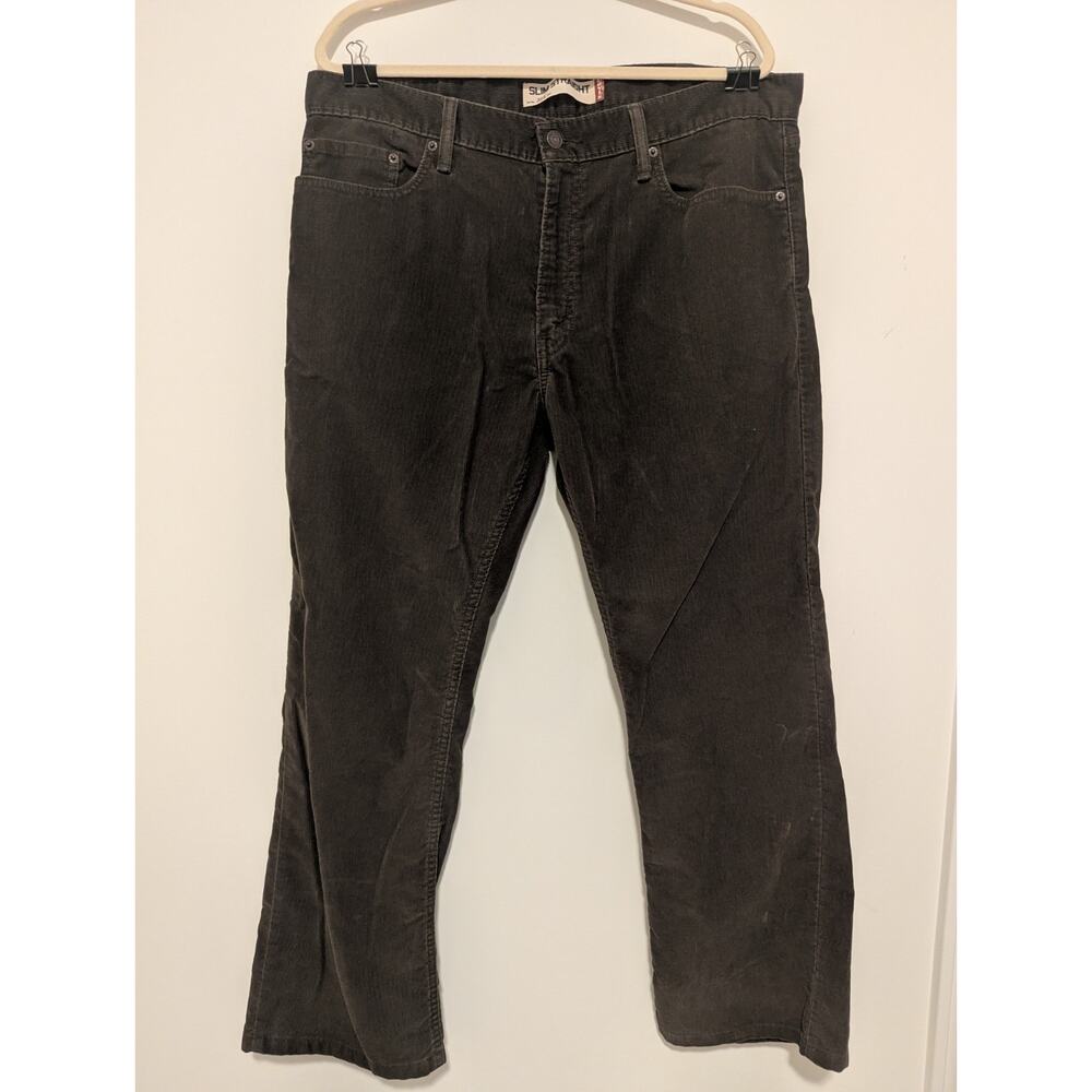 Levi’s Pants Men's 514 Slim Straight Corduroy 38x32 Brown